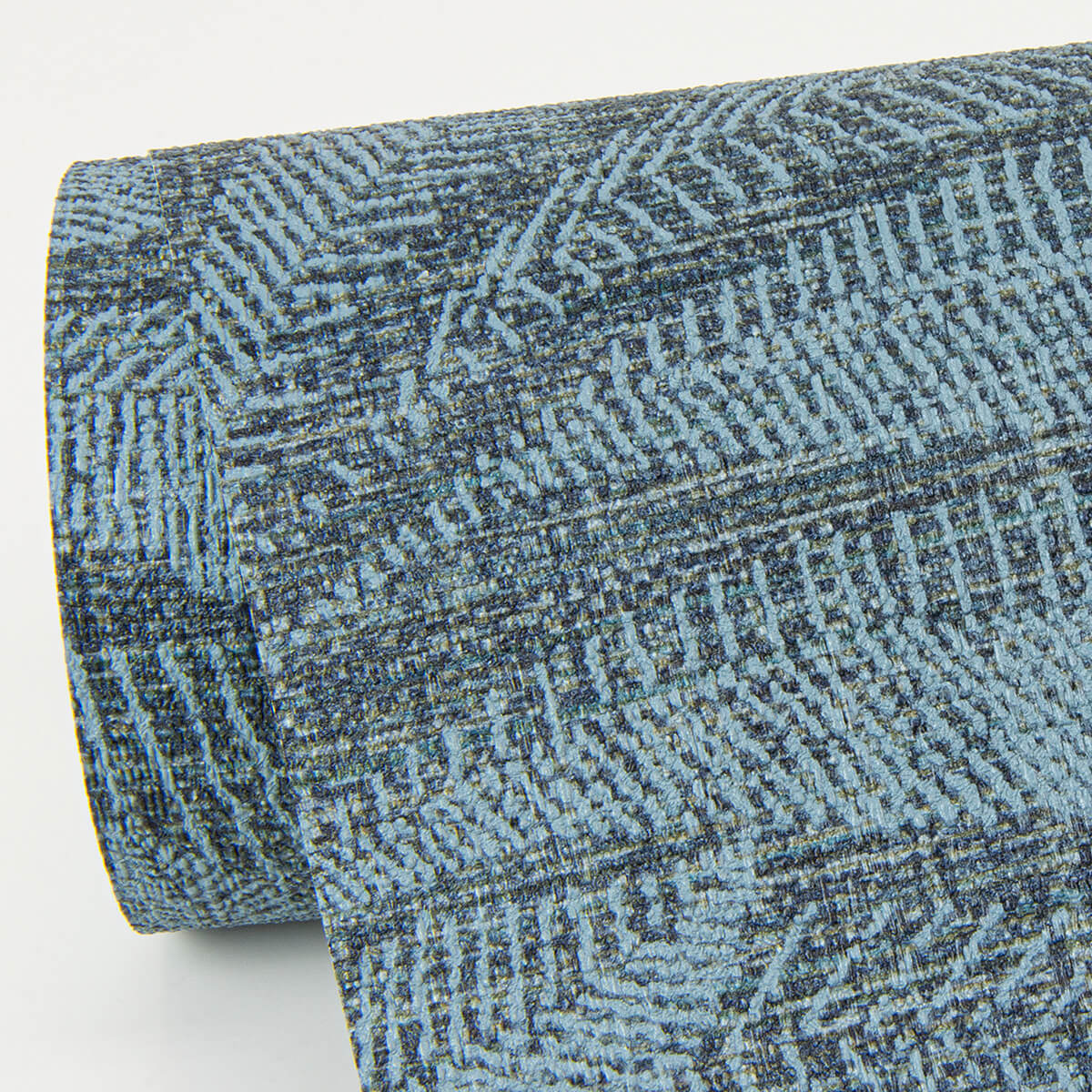 lei-navy-leaf-wallpaper-york-wallcoverings-2972-86153 - York Wallcoverings Papel pintado