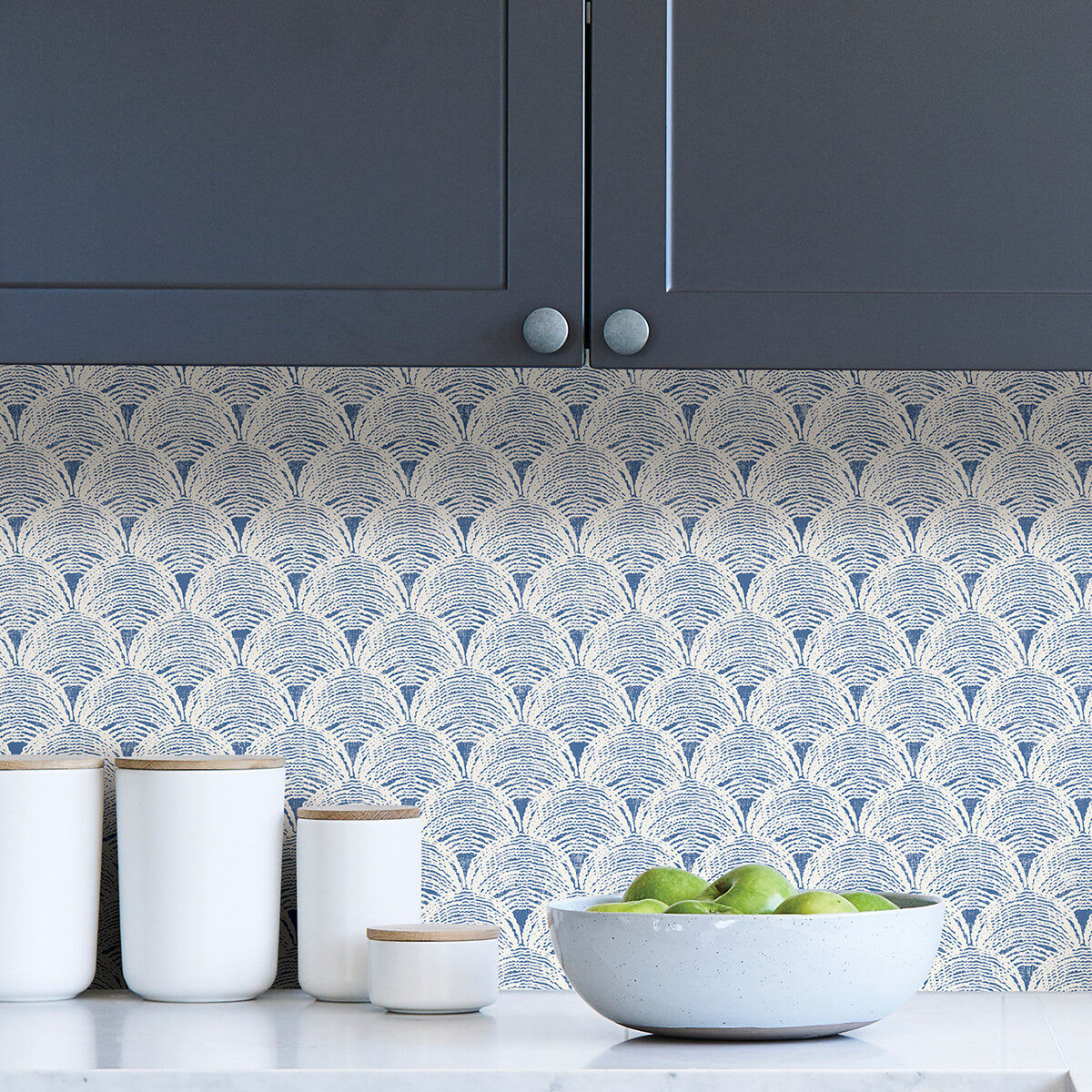 blue-manila-peel-and-stick-wallpaper-york-wallcoverings-nus4445 - York Wallcoverings Wallpaper