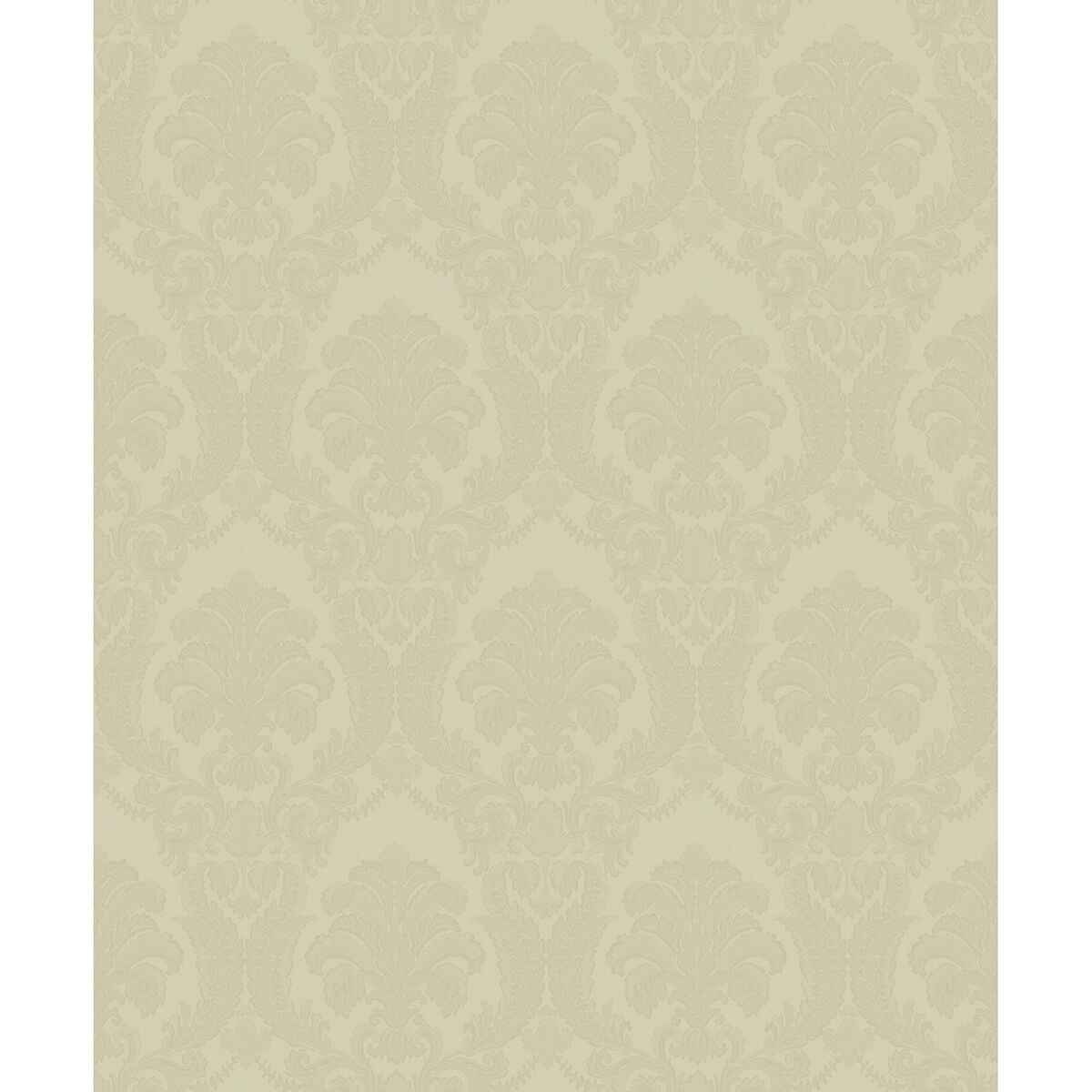 Renatta Gold Damask Wallpaper - York Wallcoverings - 4058-21777 - York Wallcoverings Papel pintado