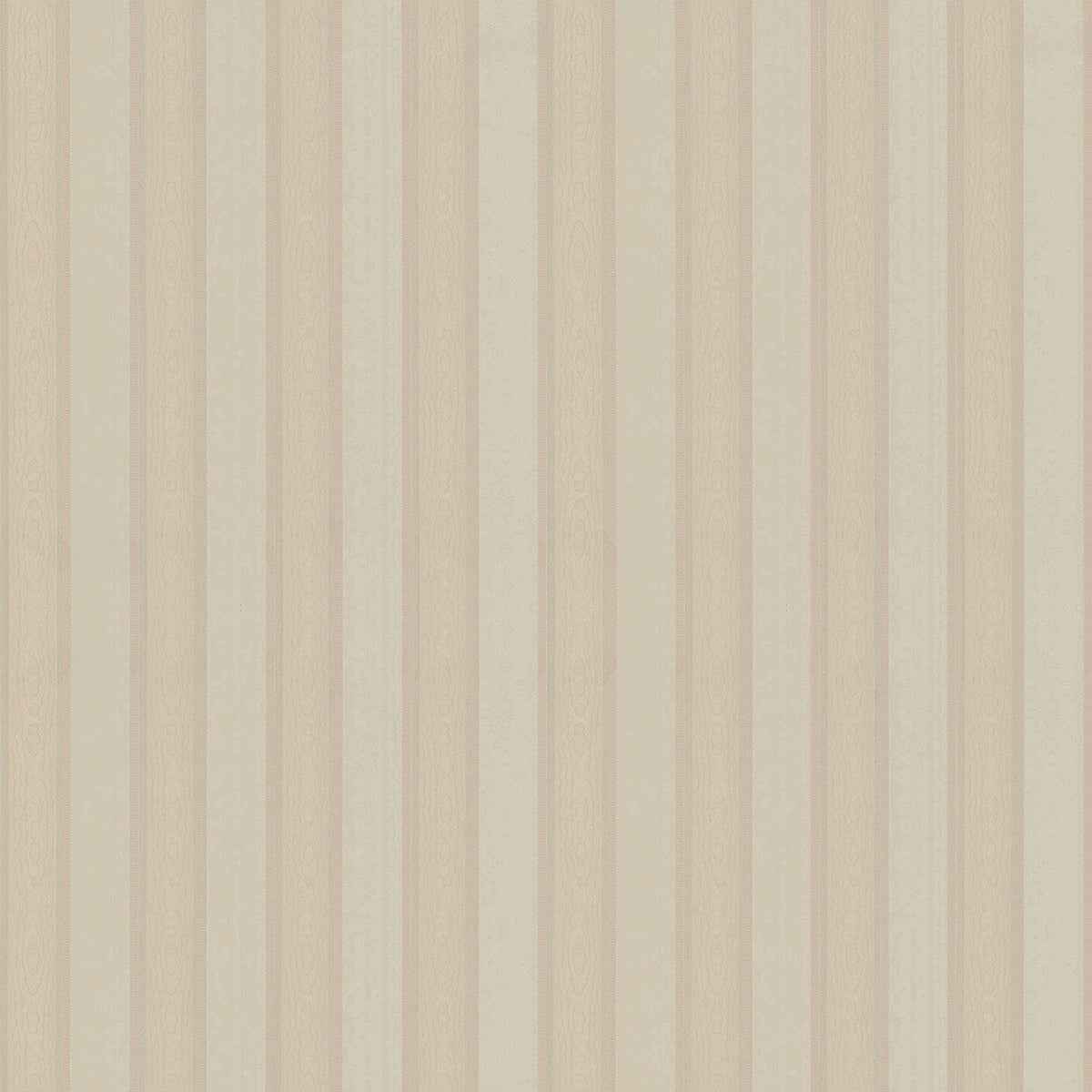 Zeta Peach Moire Stripe Wallpaper - York Wallcoverings - 4058-21792