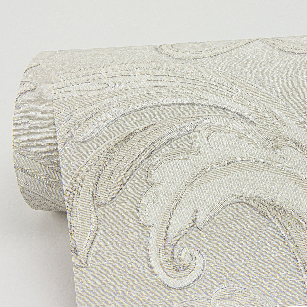 noemi-silver-acanthus-wallpaper-york-wallcoverings-4058-24834 - York Wallpaper Wallpaper