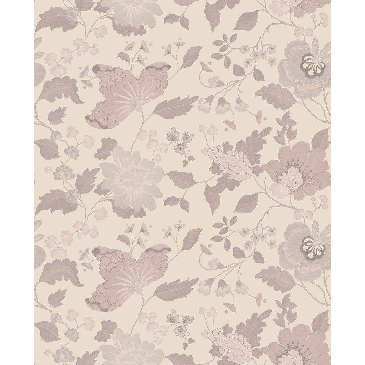 Vittoria Rose Floral Wallpaper - York Wallcoverings - 4058-24845