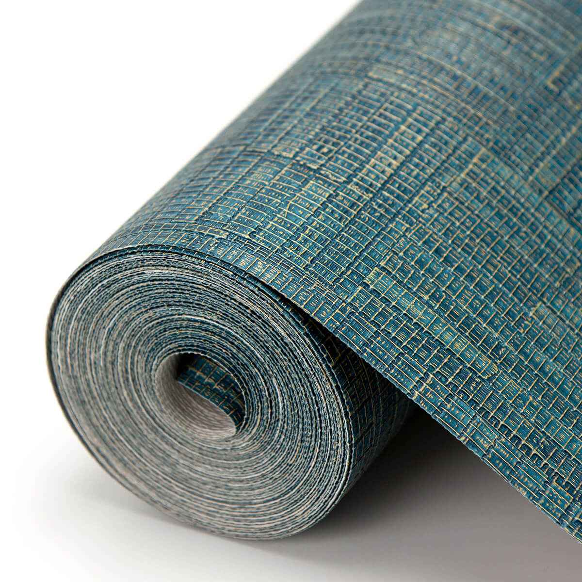 Thea Blue Geometric Wallpaper - York Wallcoverings - 2984-2230 - York Wallcoverings Wallpaper