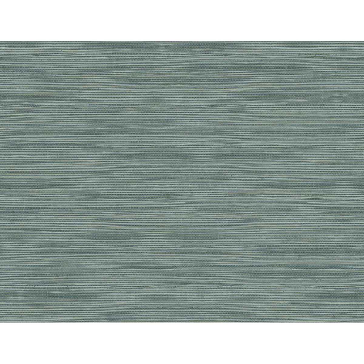 Bondi Teal Grasscloth Texture Wallpaper - York Wallcoverings - 2984-40902