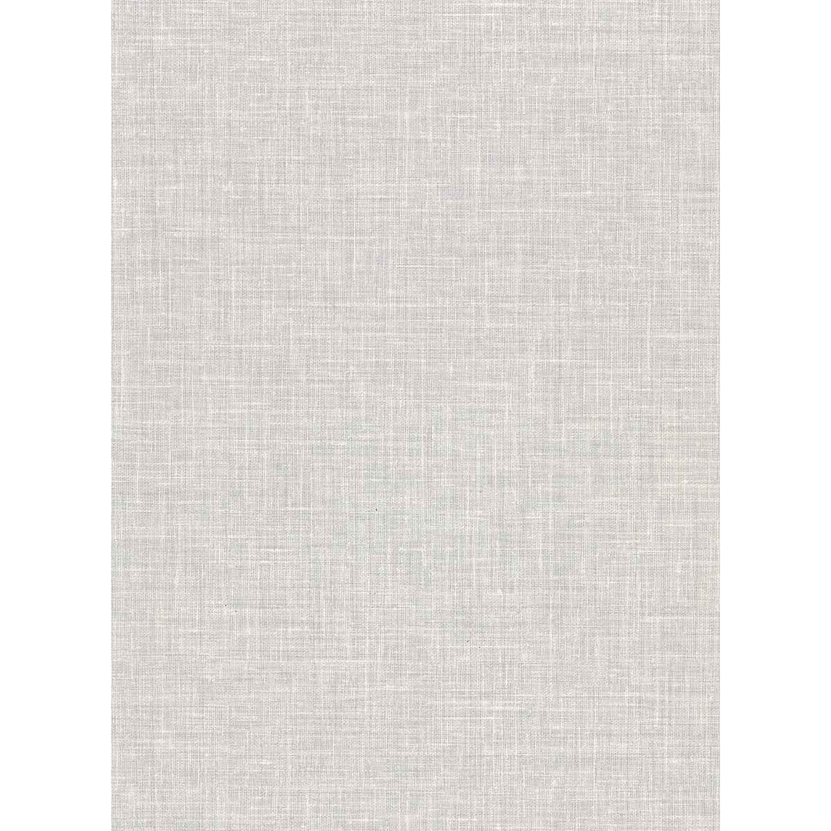 Upton Light Grey Faux Linen Wallpaper - York Wallcoverings - 2984-50308