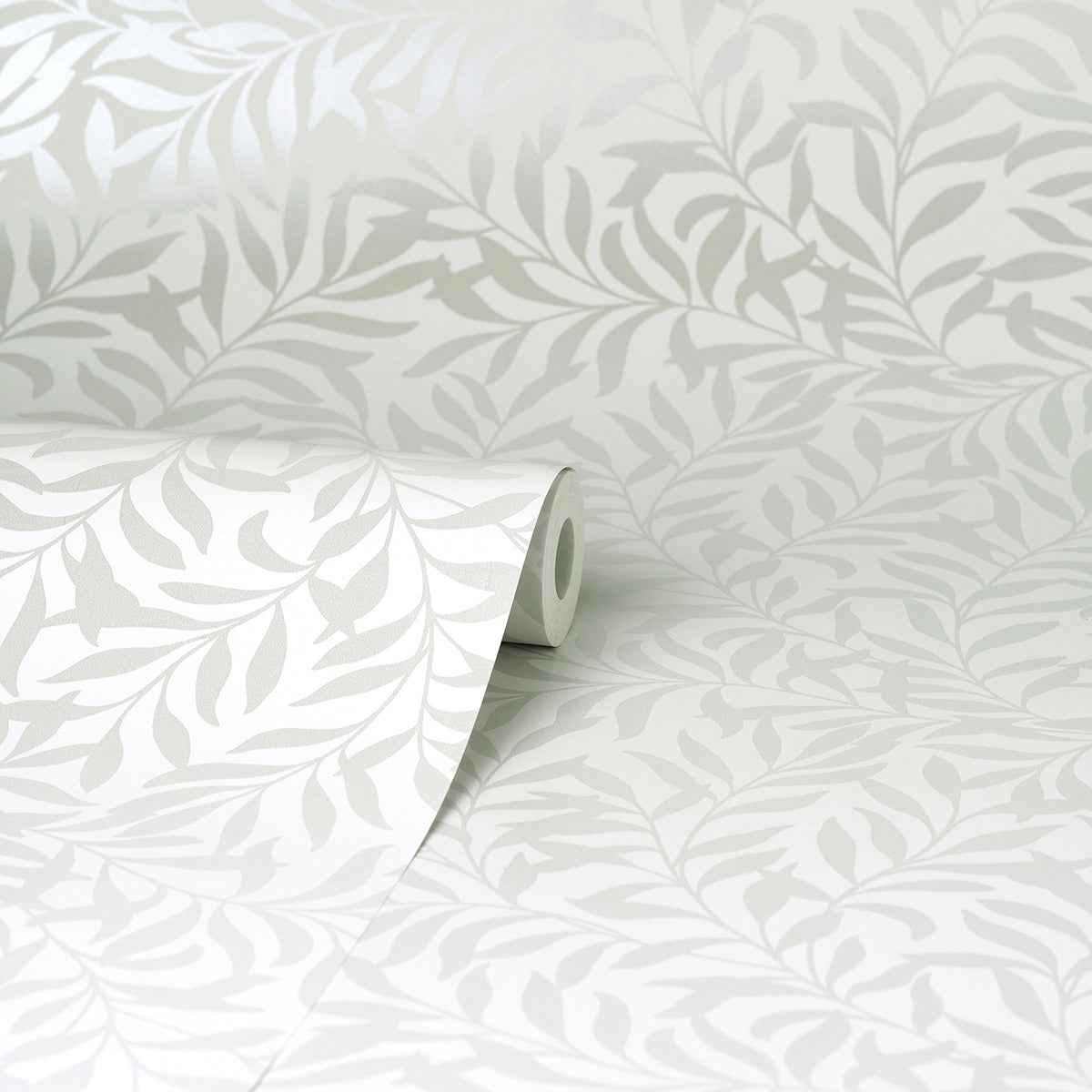 Salix Silver Leaf Wallpaper - York Wallcoverings - M1666 - York Wallcoverings Wallpaper