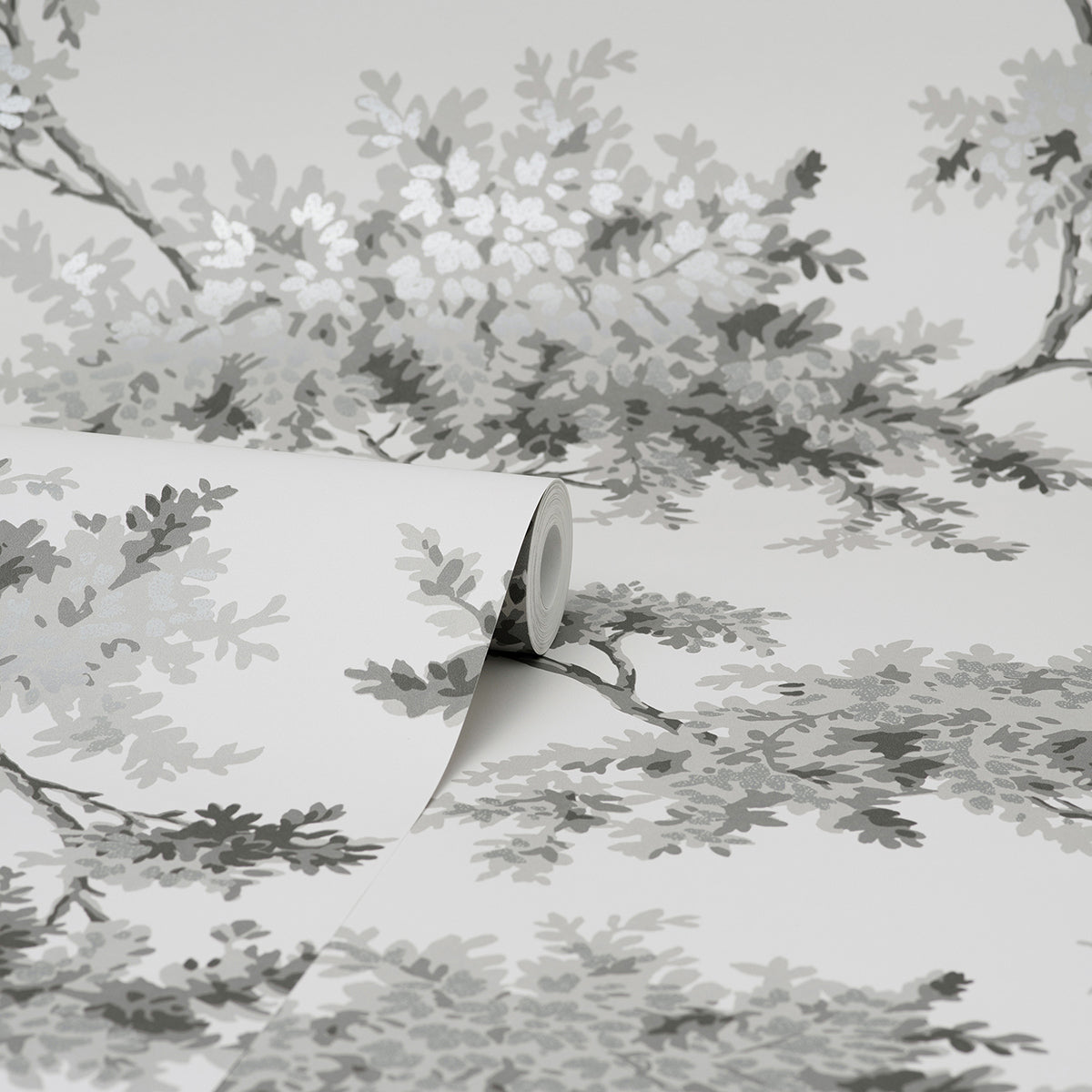 ashdown-grey-tree-wallpaper-york-wallcoverings-m1671 - York Wallcoverings Papel pintado