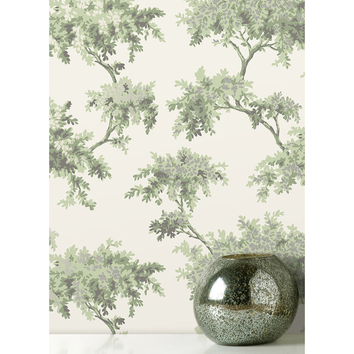 ashdown-sage-tree-wallpaper-york-wallcoverings-m1674 - York Wallpaper Wallpaper