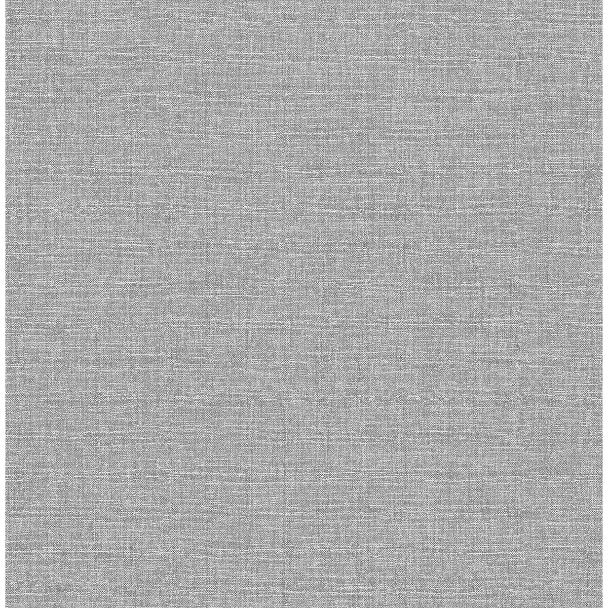 glen-dark-grey-linen-wallpaper-york-wallcoverings-m1702 - York Wallcoverings Wallpaper