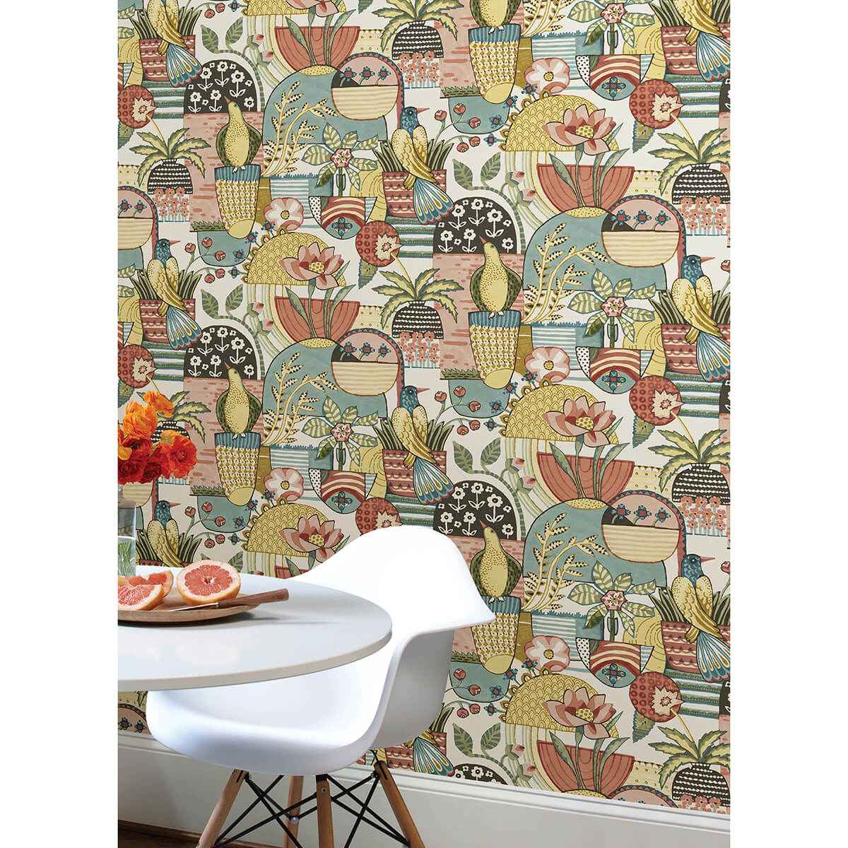 Spice Avriel Peel & Stick Wallpaper - York Wallcoverings - CBS4518 - York Wallcoverings Wallpaper