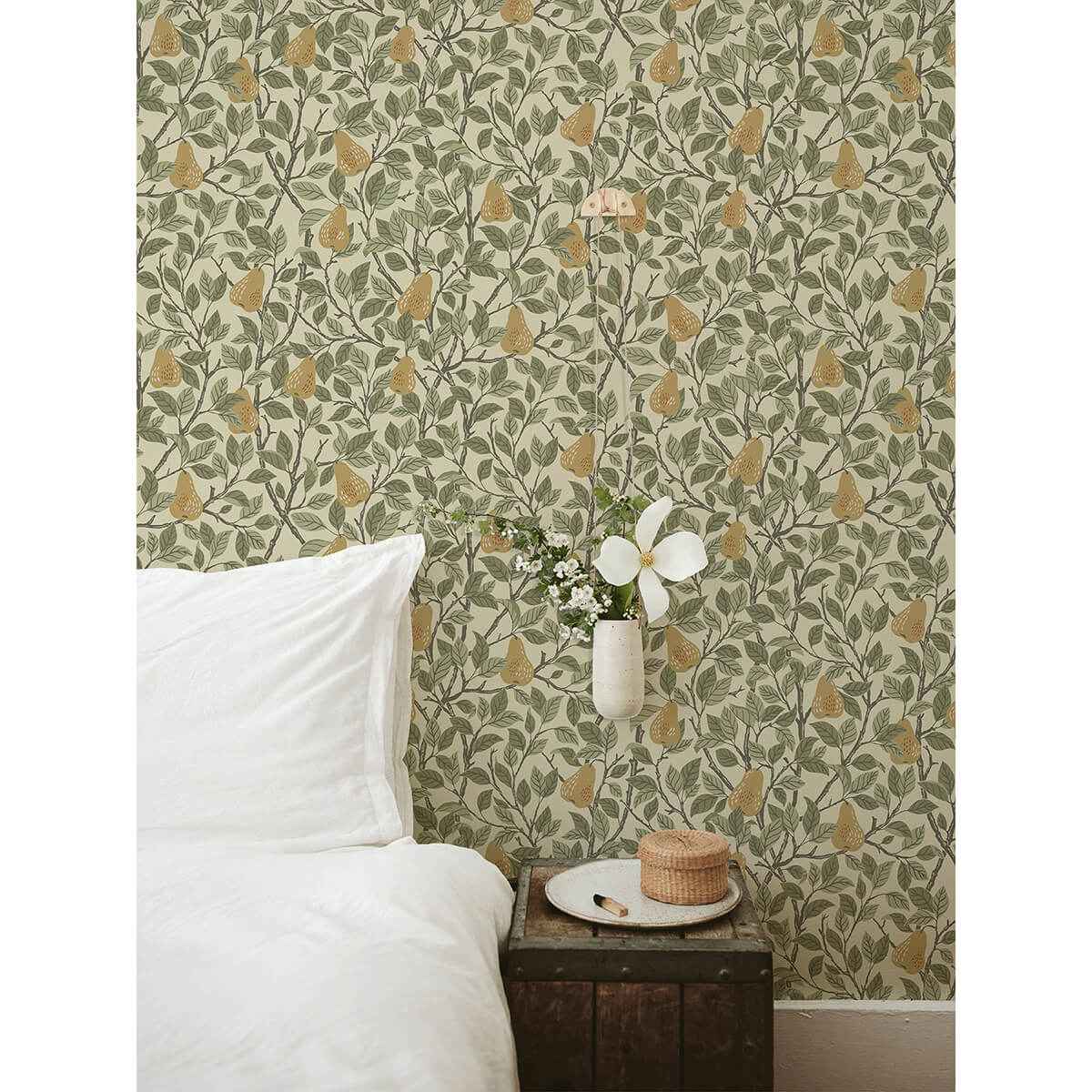 Pirum Yellow Pear Wallpaper - York Wallcoverings - 2999-13102 - York Wallcoverings Wallpaper