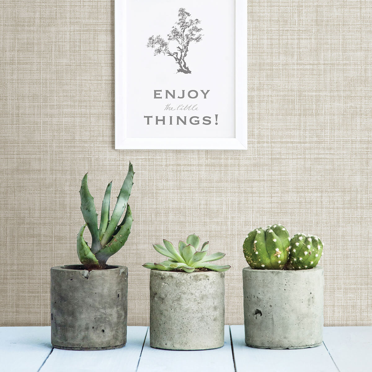 tuckernuck-taupe-linen-wallpaper-york-wallcoverings-2999-24273 - York Wallcoverings Wallpaper