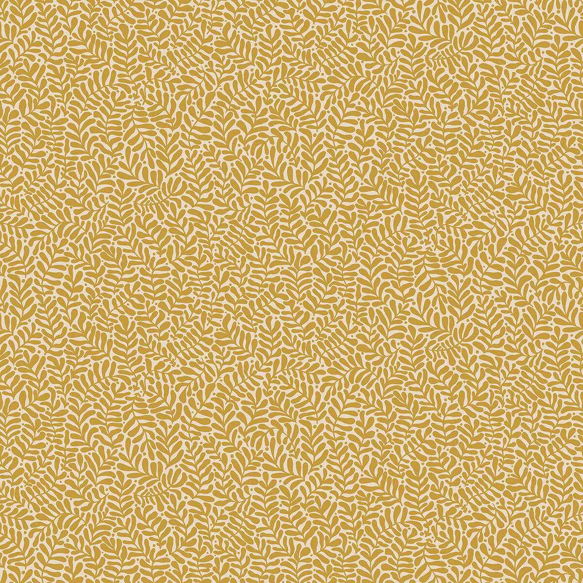 Anna Mustard Fern Trail Wallpaper - York Wallcoverings - 2999-55003 - York Wallcoverings Wallpaper
