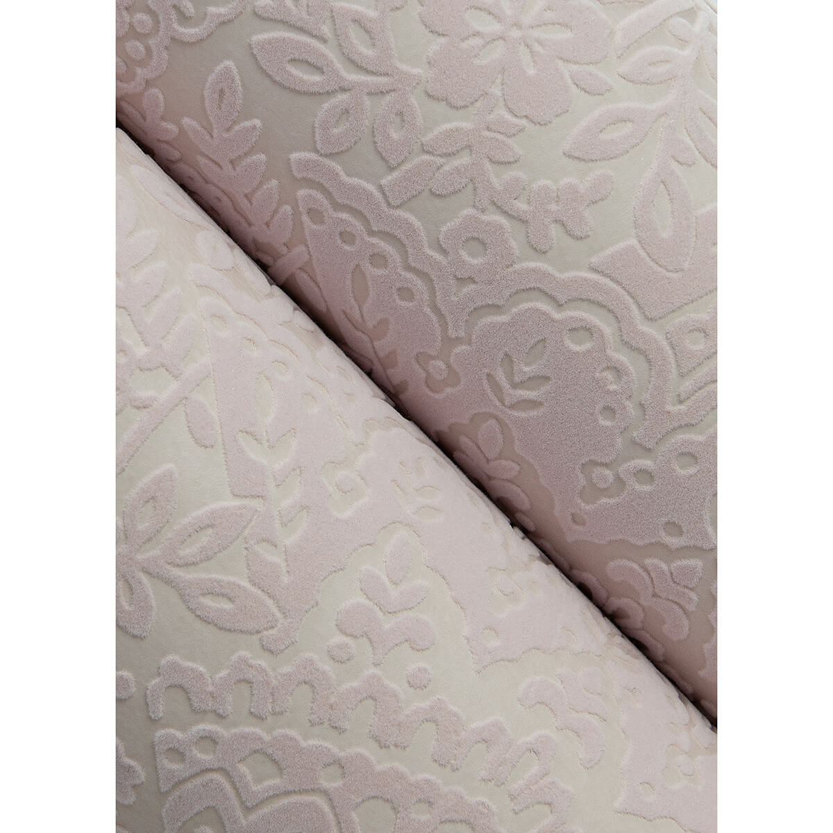 maris-pink-flock-damask-wallpaper-york-wallcoverings-2973-87368 - York Wallcoverings Papel pintado