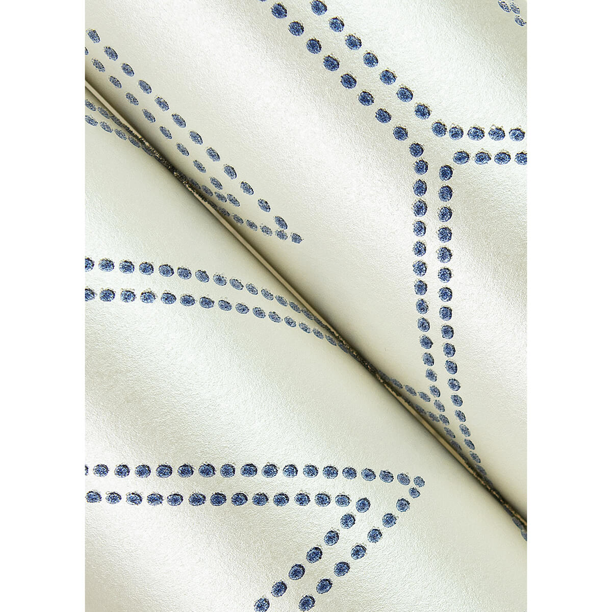 voltaire-indigo-beaded-geometric-wallpaper-york-wallcoverings-2973-87372 - York Wallcoverings Papel pintado