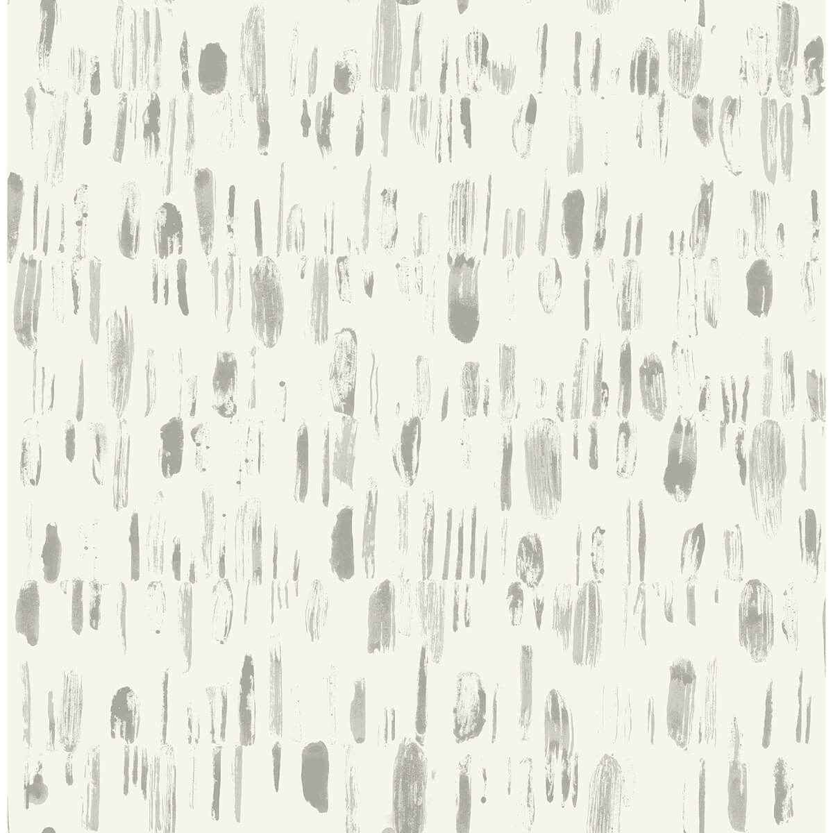 Dwell Grey Brushstrokes Wallpaper - York Wallcoverings - 2973-90204 - York Wallcoverings Wallpaper