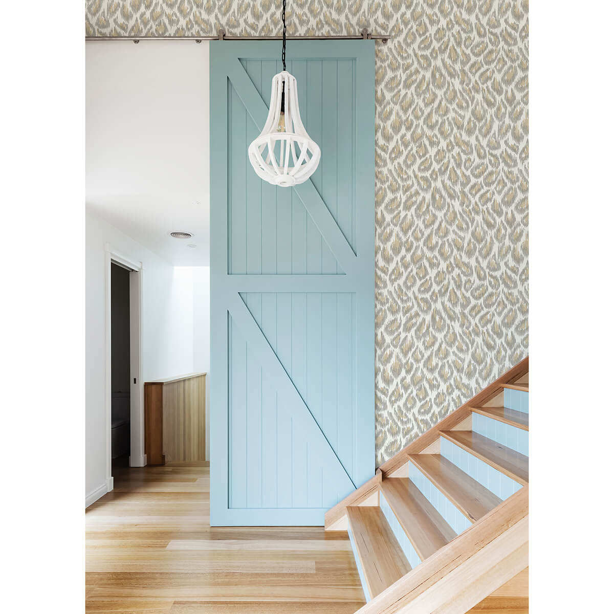 electra-wheat-leopard-spot-string-wallpaper-york-wallcoverings-2973-90305 - York Wallcoverings Wallpaper