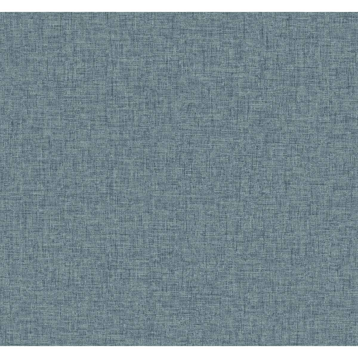 Bentley Navy Faux Linen Wallpaper - York Wallcoverings - 2973-90913 - York Wallcoverings Wallpaper