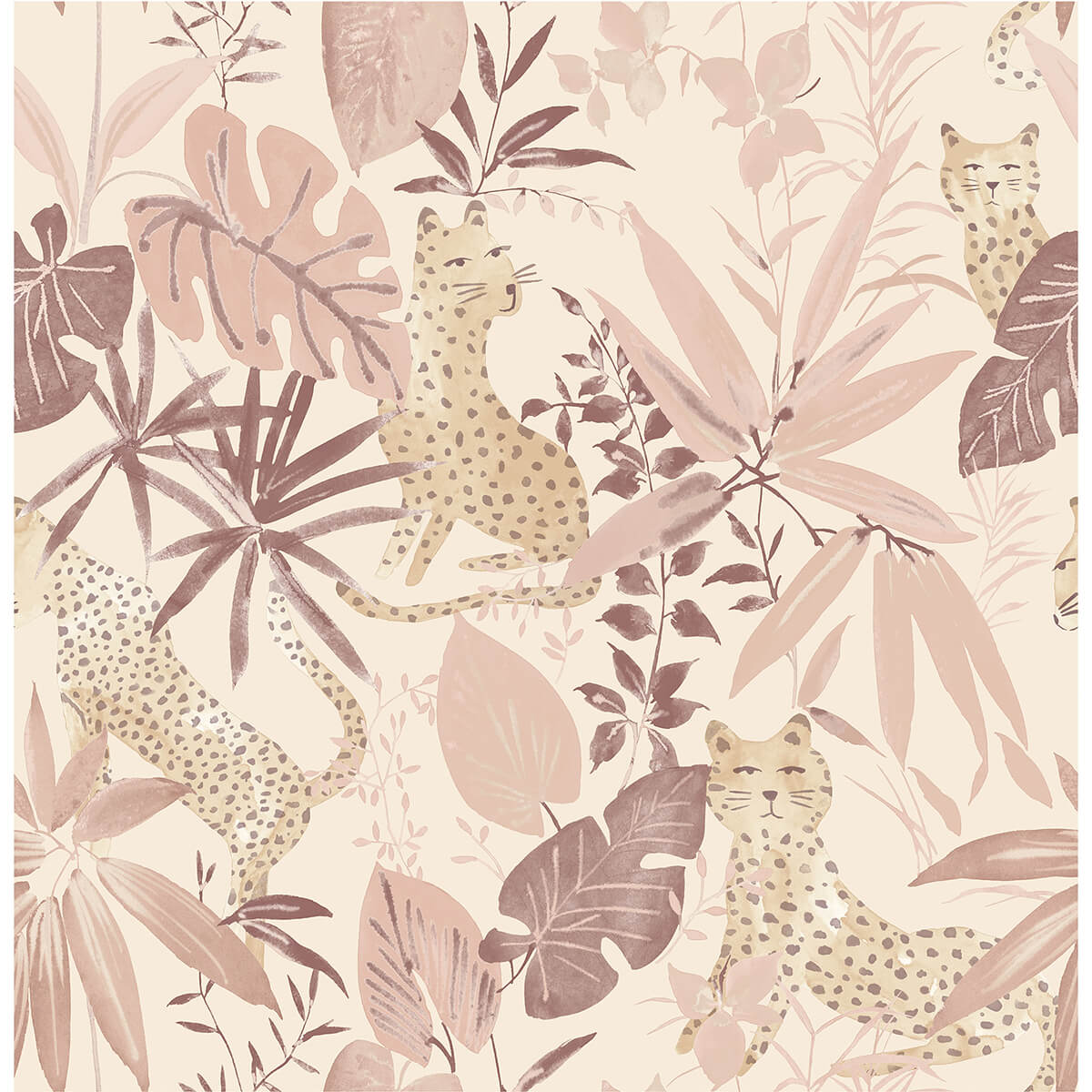 rose-jhalana-peel-and-stick-wallpaper-york-wallcoverings-nus4322 - York Wallcoverings Wallpaper