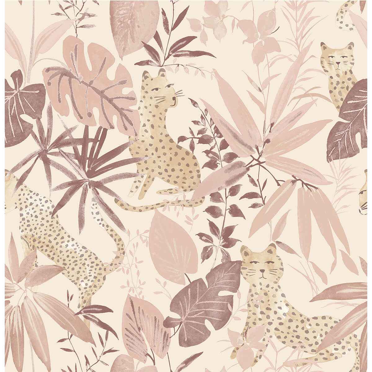Rose Jhalana Peel & Stick Wallpaper - York Wallcoverings - NUS4322 - York Wallcoverings Wallpaper