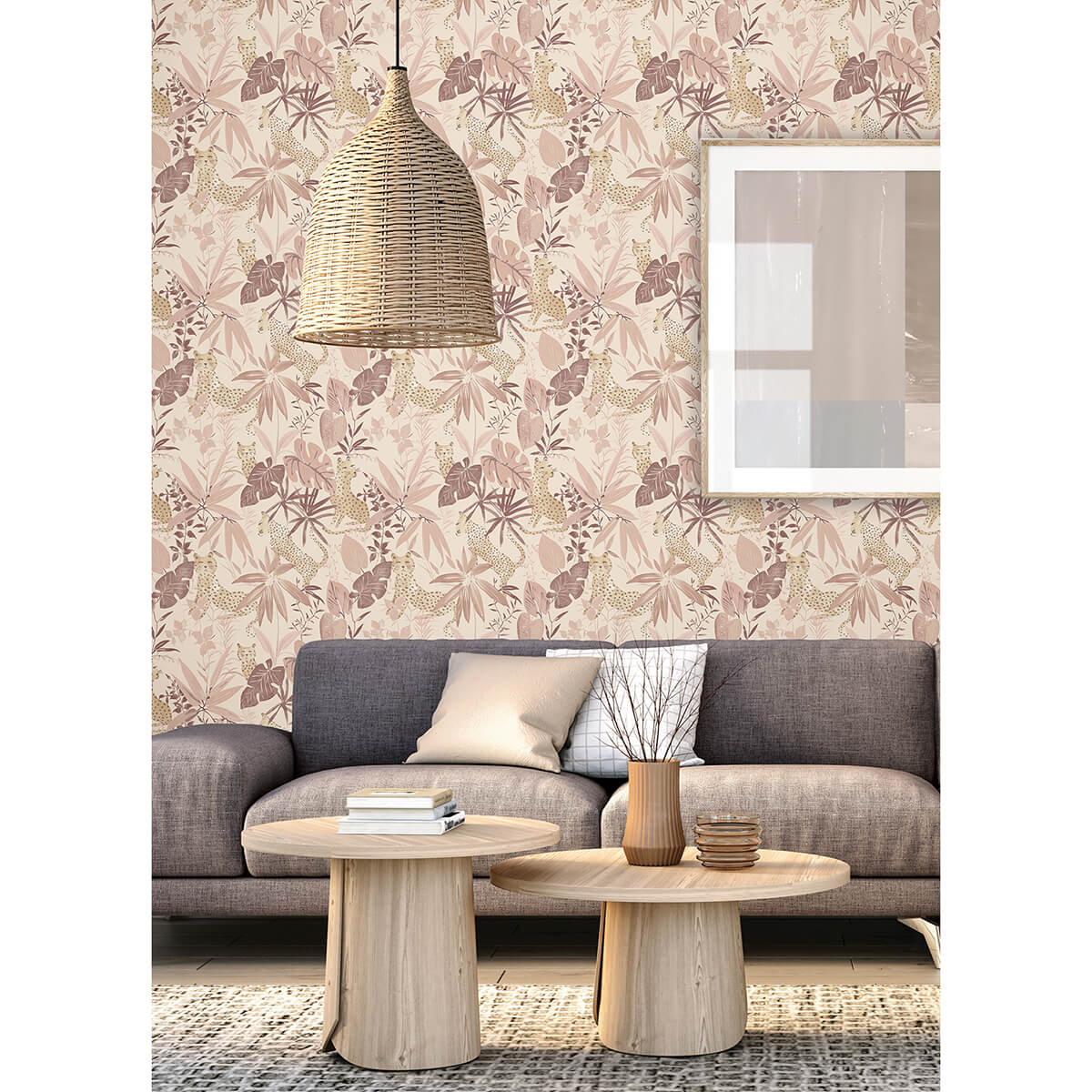 rose-jhalana-peel-and-stick-wallpaper-york-wallcoverings-nus4322 - York Wallcoverings Wallpaper