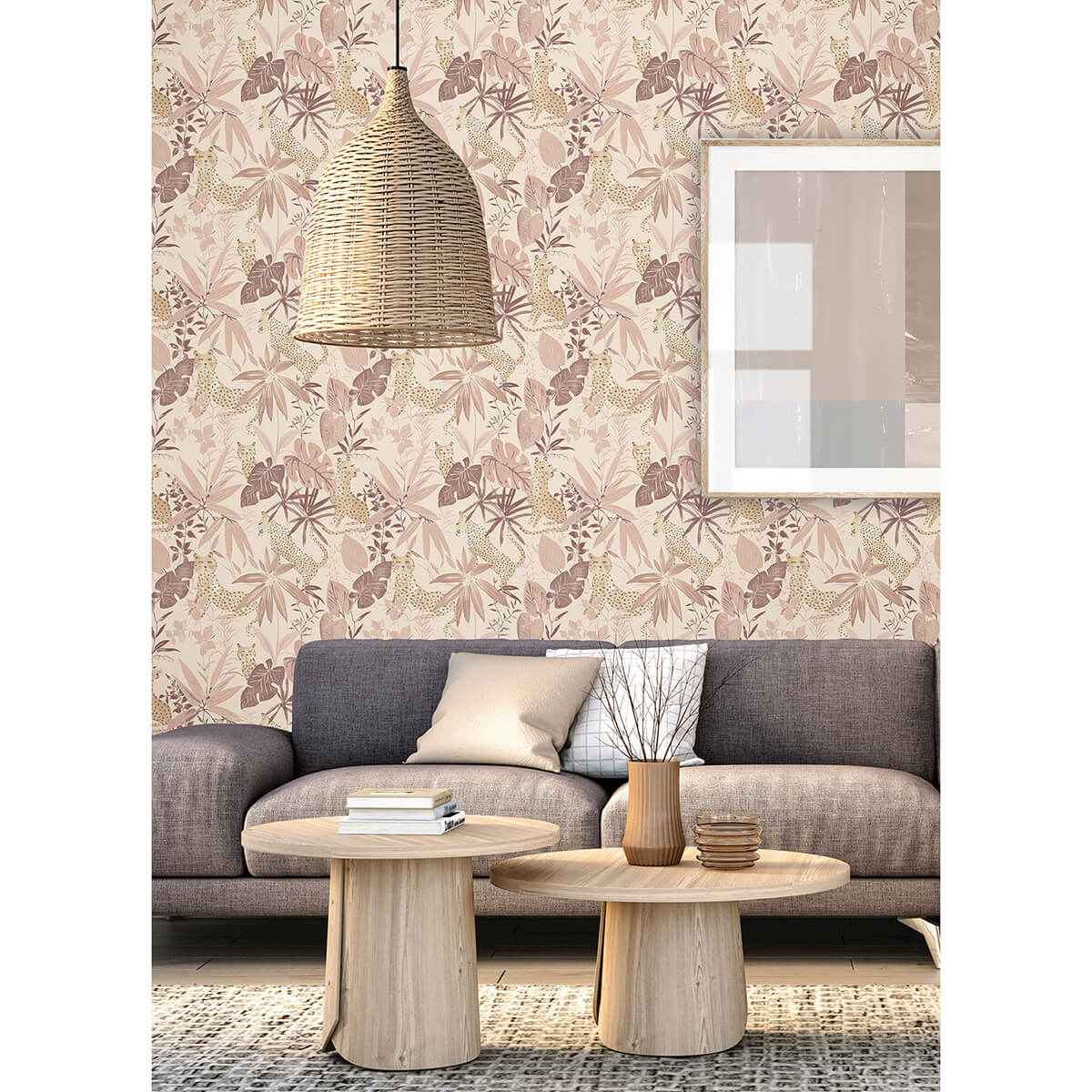 Rose Jhalana Peel & Stick Wallpaper - York Wallcoverings - NUS4322 - York Wallcoverings Wallpaper