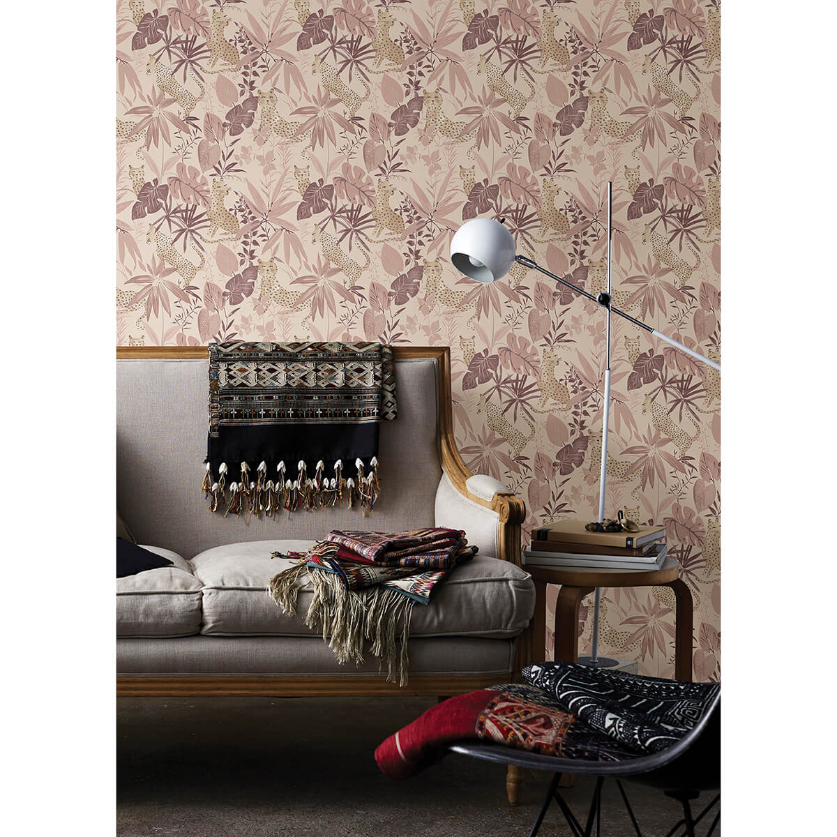 rose-jhalana-peel-and-stick-wallpaper-york-wallcoverings-nus4322 - York Wallcoverings Wallpaper
