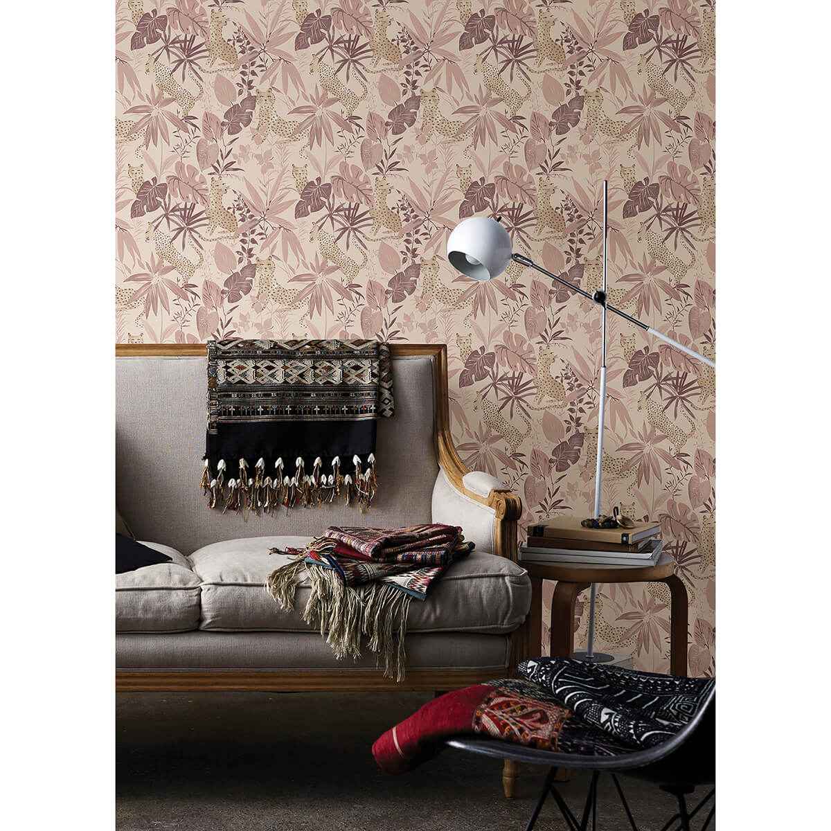 Rose Jhalana Peel & Stick Wallpaper - York Wallcoverings - NUS4322 - York Wallcoverings Wallpaper