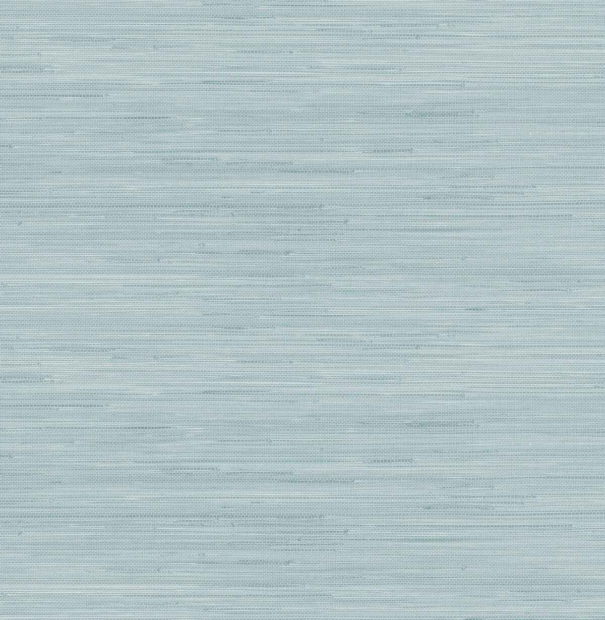 Sky Blue Classic Faux Grasscloth Peel & - York Wallcoverings - SSS4573