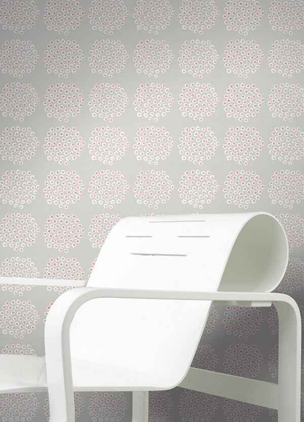 Grey Puketti Peel & Stick Wallpaper - York Wallcoverings - MKS4496 - York Wallcoverings Wallpaper