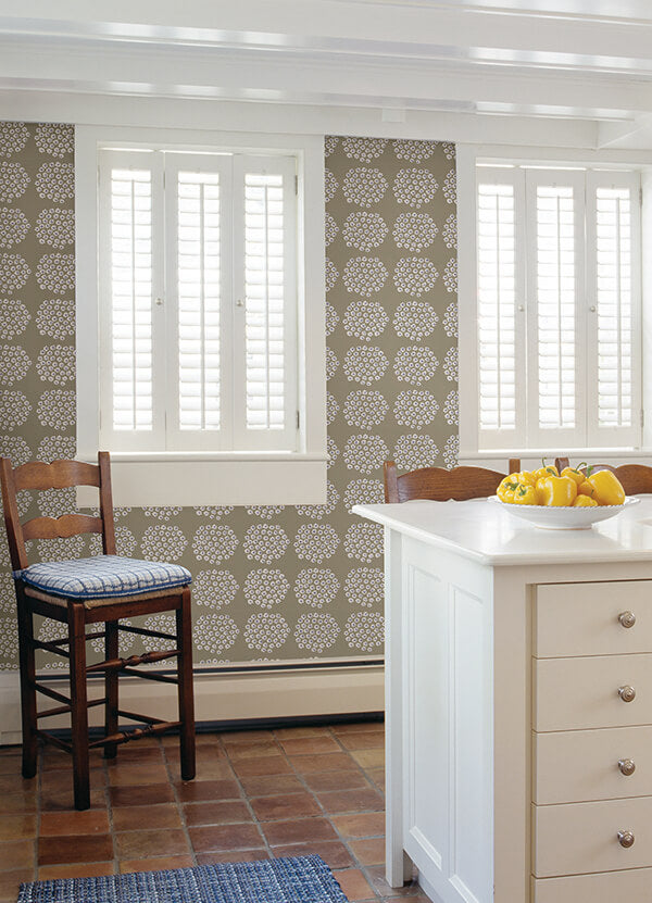 beige-puketti-peel-and-stick-wallpaper-york-wallcoverings-mks4497 - York Wallcoverings Wallpaper