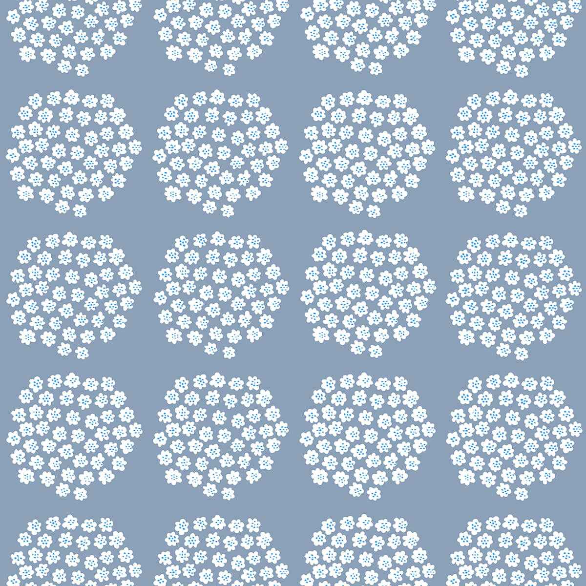 Blue Puketti Peel & Stick Wallpaper - York Wallcoverings - MKS4499