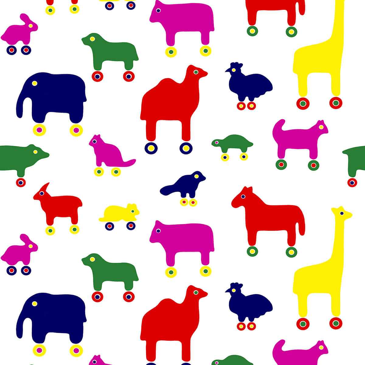 Multi Rulla Peel & Stick Wallpaper - York Wallcoverings - MKS4502