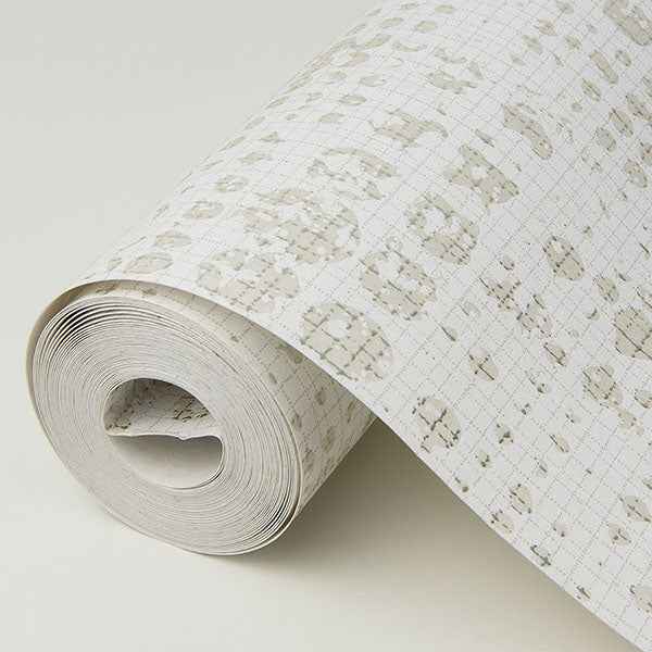 Celeste Platinum Circle Grid Wallpaper - York Wallcoverings - 2976-86408 - York Wallcoverings Wallpaper