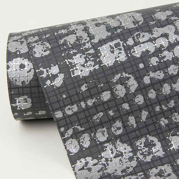 Celeste Silver Circle Grid Wallpaper - York Wallcoverings - 2976-86409 - York Wallcoverings Wallpaper