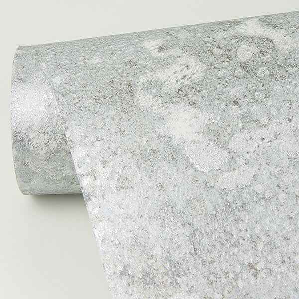 Kulta Silver Cement Wallpaper - York Wallcoverings - 2976-86472 - York Wallcoverings Wallpaper