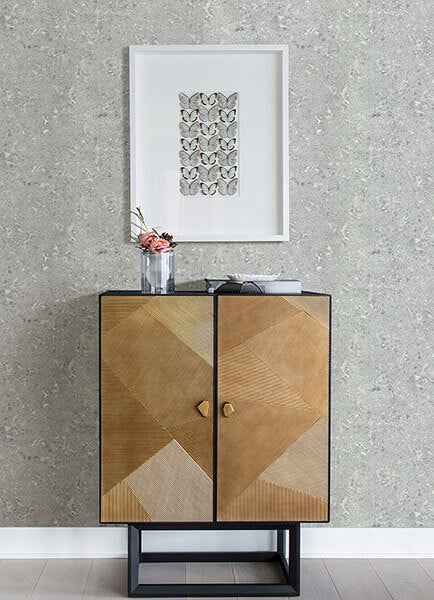 Kulta Silver Cement Wallpaper - York Wallcoverings - 2976-86472 - York Wallcoverings Wallpaper