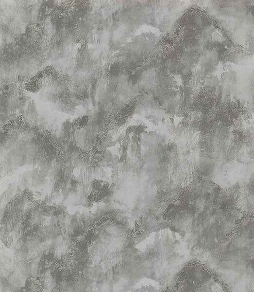 Toula Silver Abstract Wallpaper - York Wallcoverings - 2976-86477 - York Wallcoverings Wallpaper