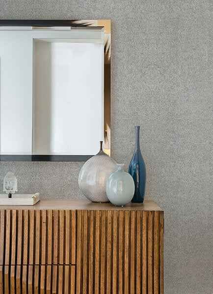 Nysa Silver High Gloss Wallpaper - York Wallcoverings - 2976-86483 - York Wallcoverings Wallpaper