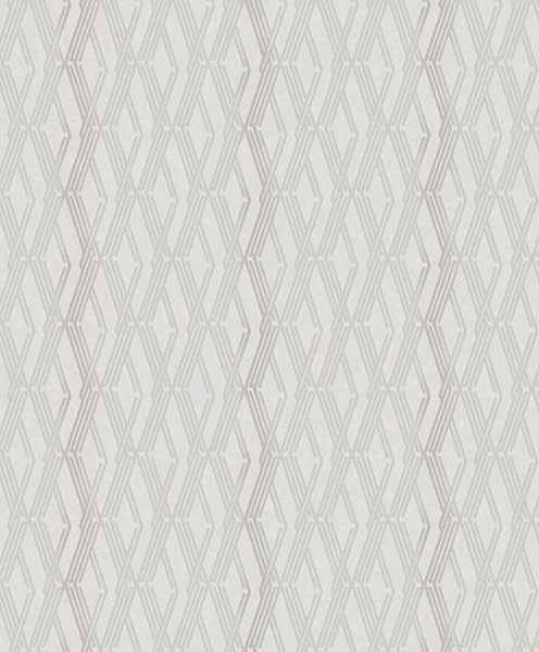 Ushas Platinum Diamond Wallpaper - York Wallcoverings - 2976-86534 - York Wallcoverings Wallpaper