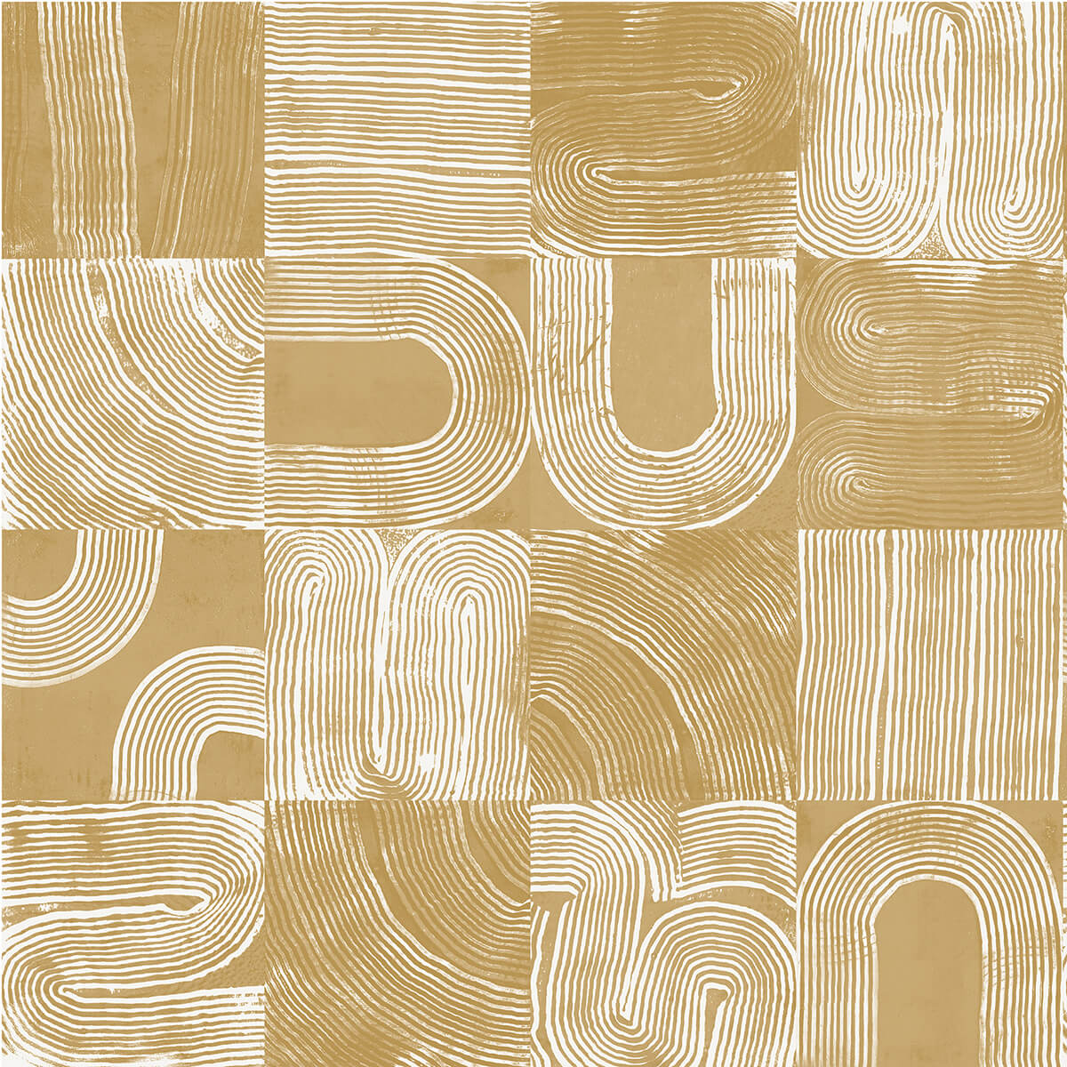 yellow-vaughn-geometric-peel-and-stick-wallpaper-york-wallcoverings-nus4631 - York Wallcoverings Wallpaper