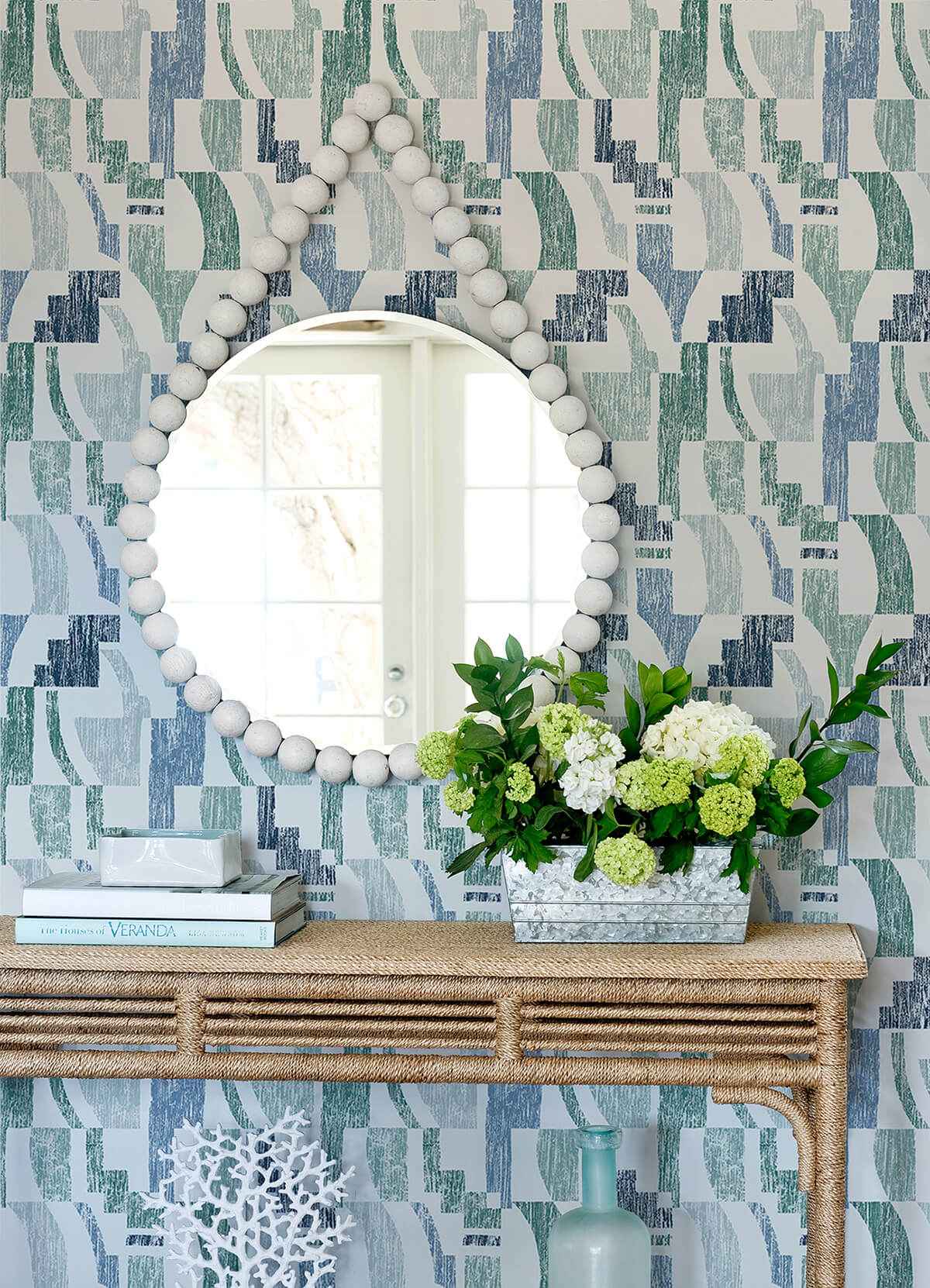 Cool Multi Lenny Geometric Peel & Stick - York Wallcoverings - NUS4633 - York Wallcoverings Wallpaper