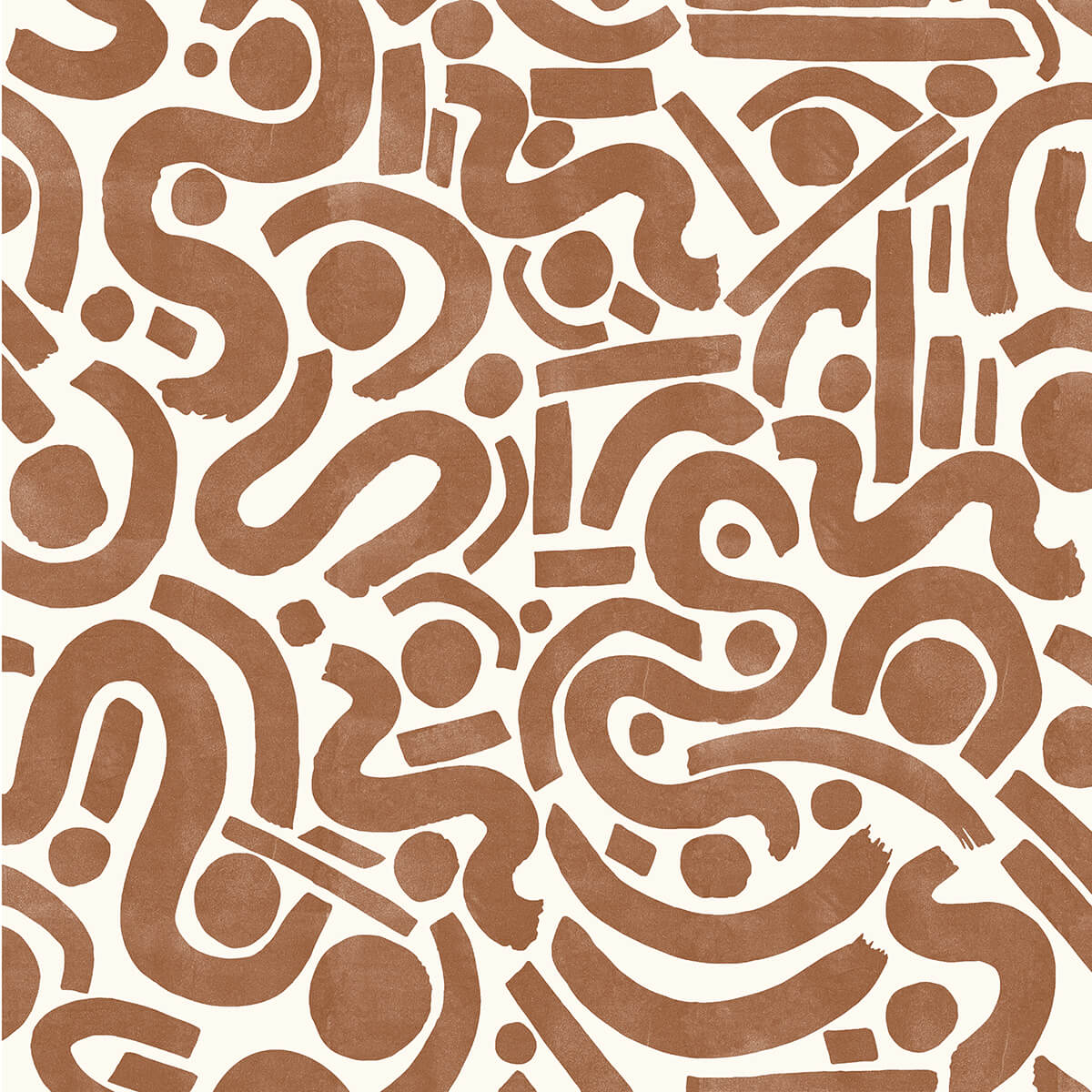 terracotta-edie-geometric-peel-and-stick-wallpaper-york-wallcoverings-nus4635 - York Wallcoverings Wallpaper