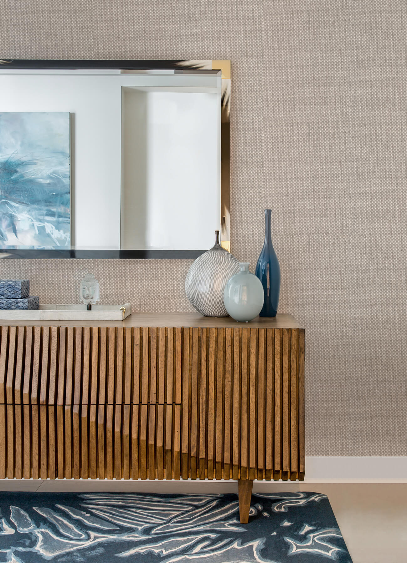 gaoyou-beige-paper-weave-wallpaper-york-wallcoverings-2923-80092 - York Wallcoverings Wallpaper