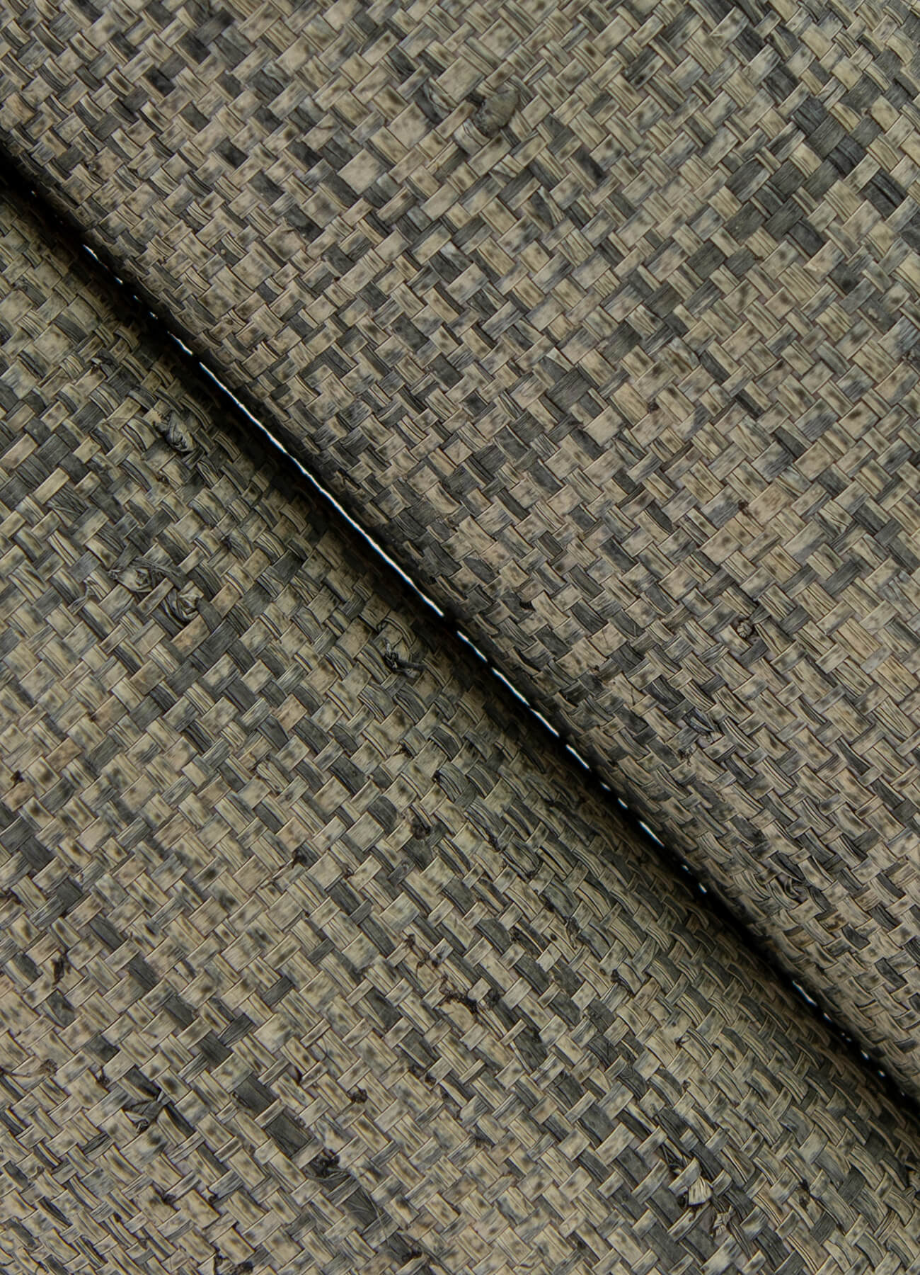 cheng-light-grey-woven-grasscloth-wallpaper-york-wallcoverings-2923-88017 - York Wallcoverings Wallpaper