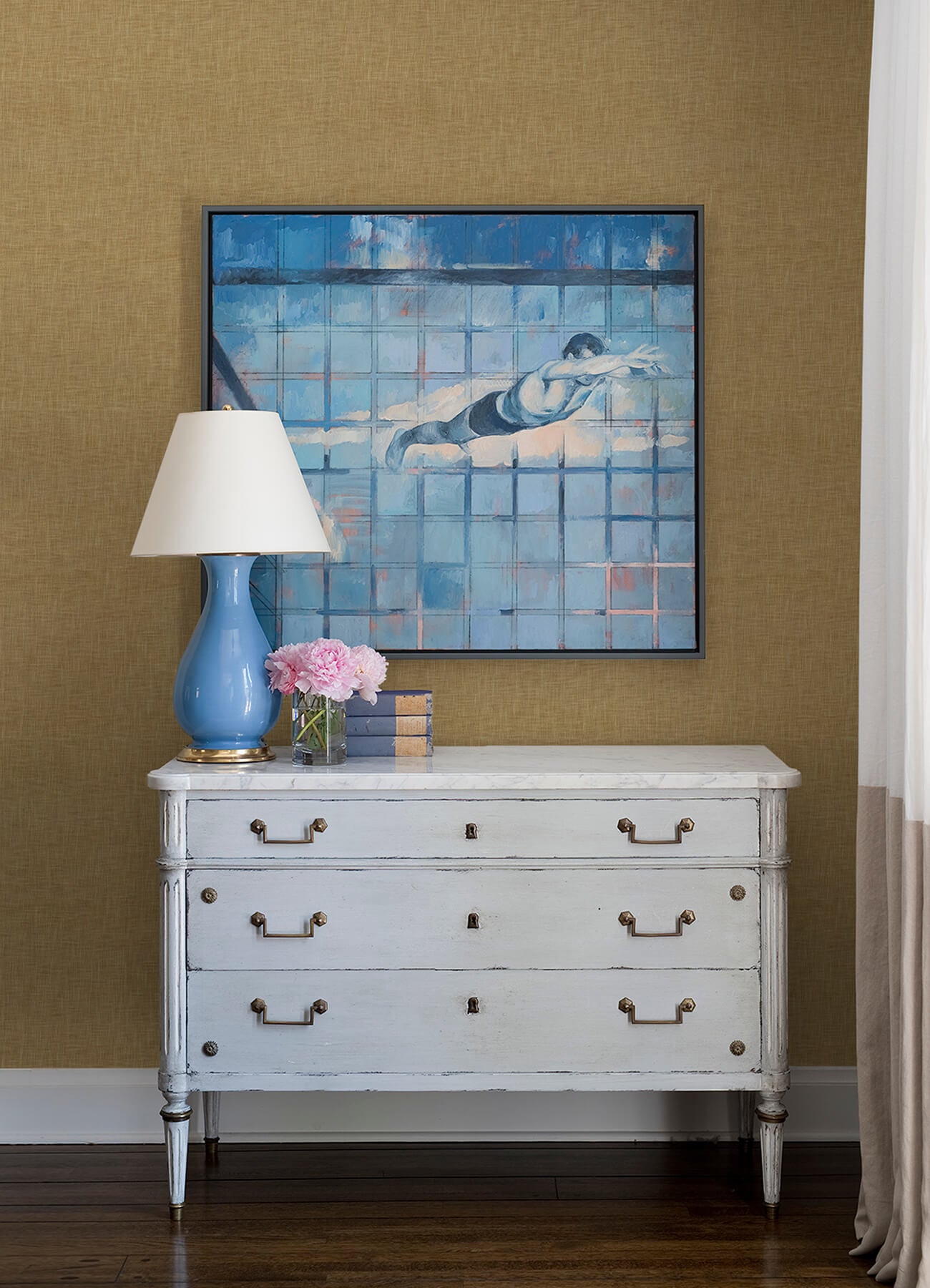 genji-light-brown-woven-wallpaper-york-wallcoverings-2923-88022 - York Wallcoverings Wallpaper