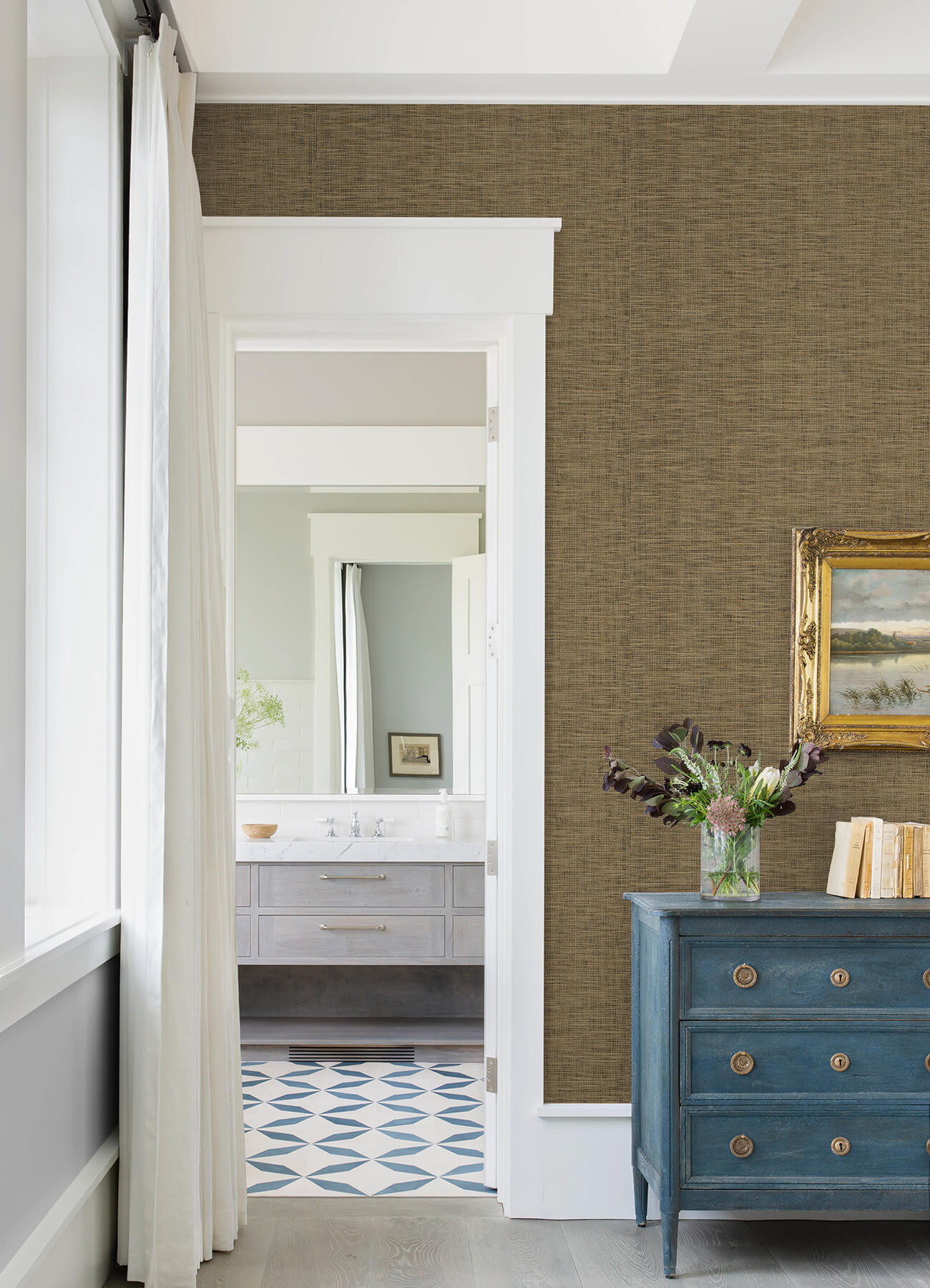 cixi-neutral-basketweave-wallpaper-york-wallcoverings-2923-88069 - York Wallcoverings Wallpaper