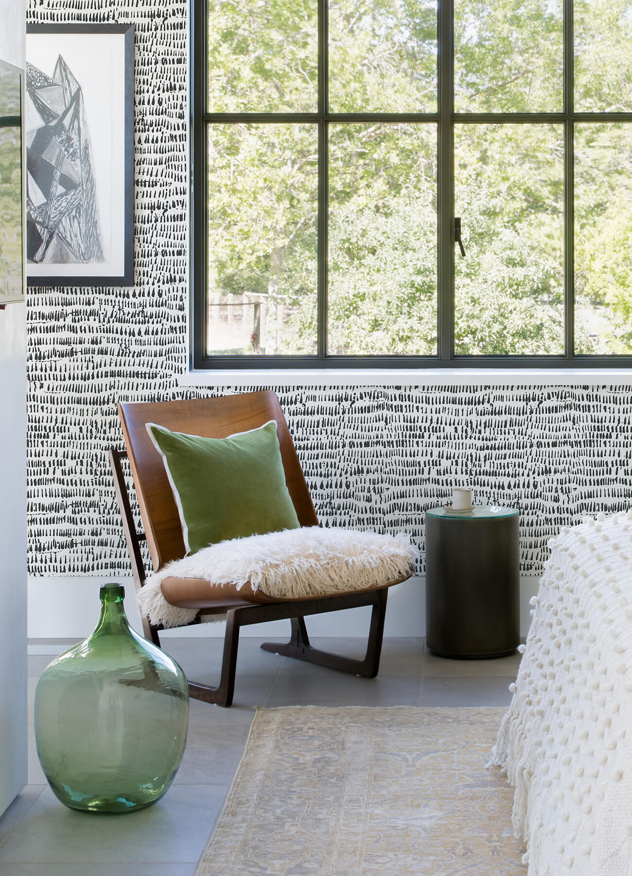 runes-charcoal-brushstrokes-wallpaper-york-wallcoverings-4081-24354 - York Wallcoverings Wallpaper