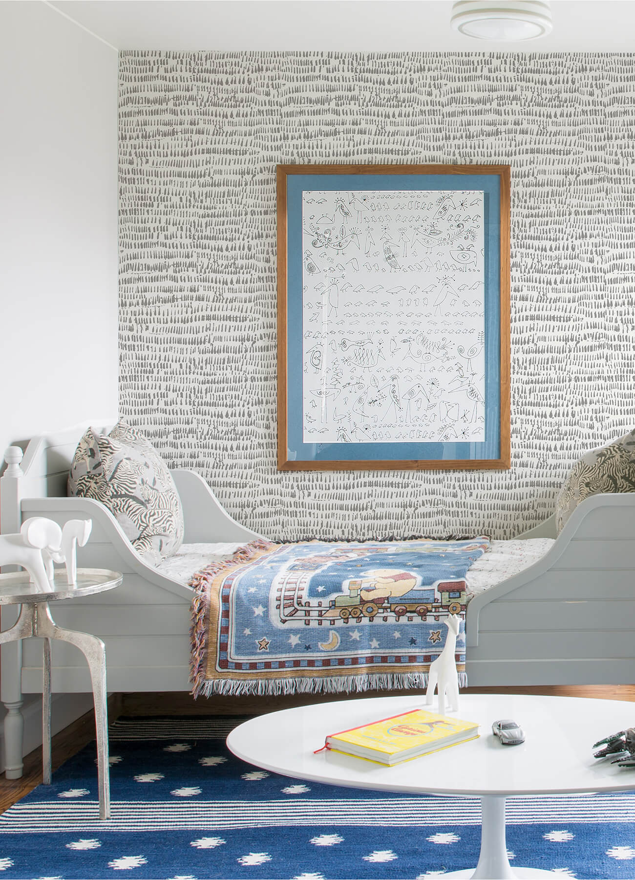 runes-grey-brushstrokes-wallpaper-york-wallcoverings-4081-24355 - York Wallcoverings Wallpaper