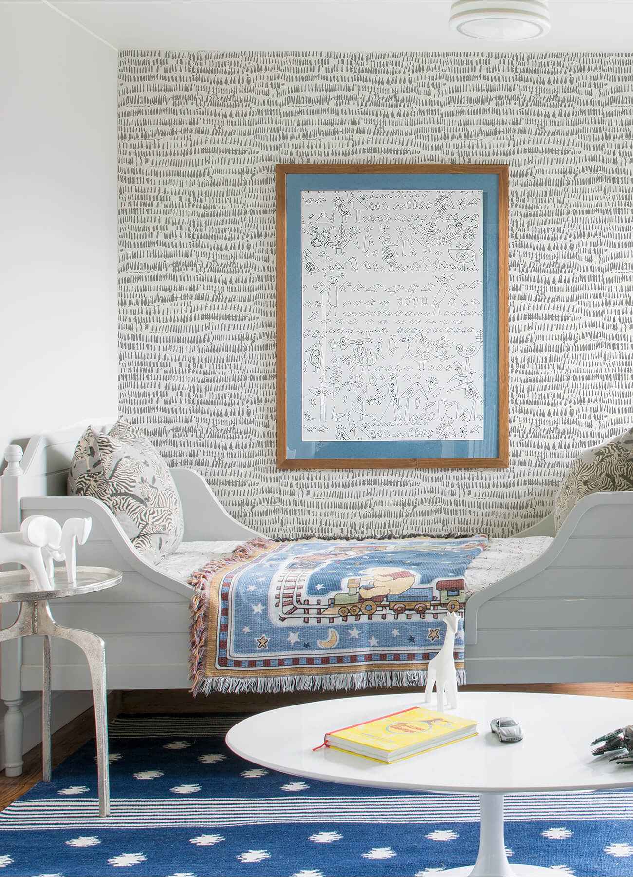 Runes Grey Brushstrokes Wallpaper - York Wallcoverings - 4081-24355 - York Wallcoverings Wallpaper